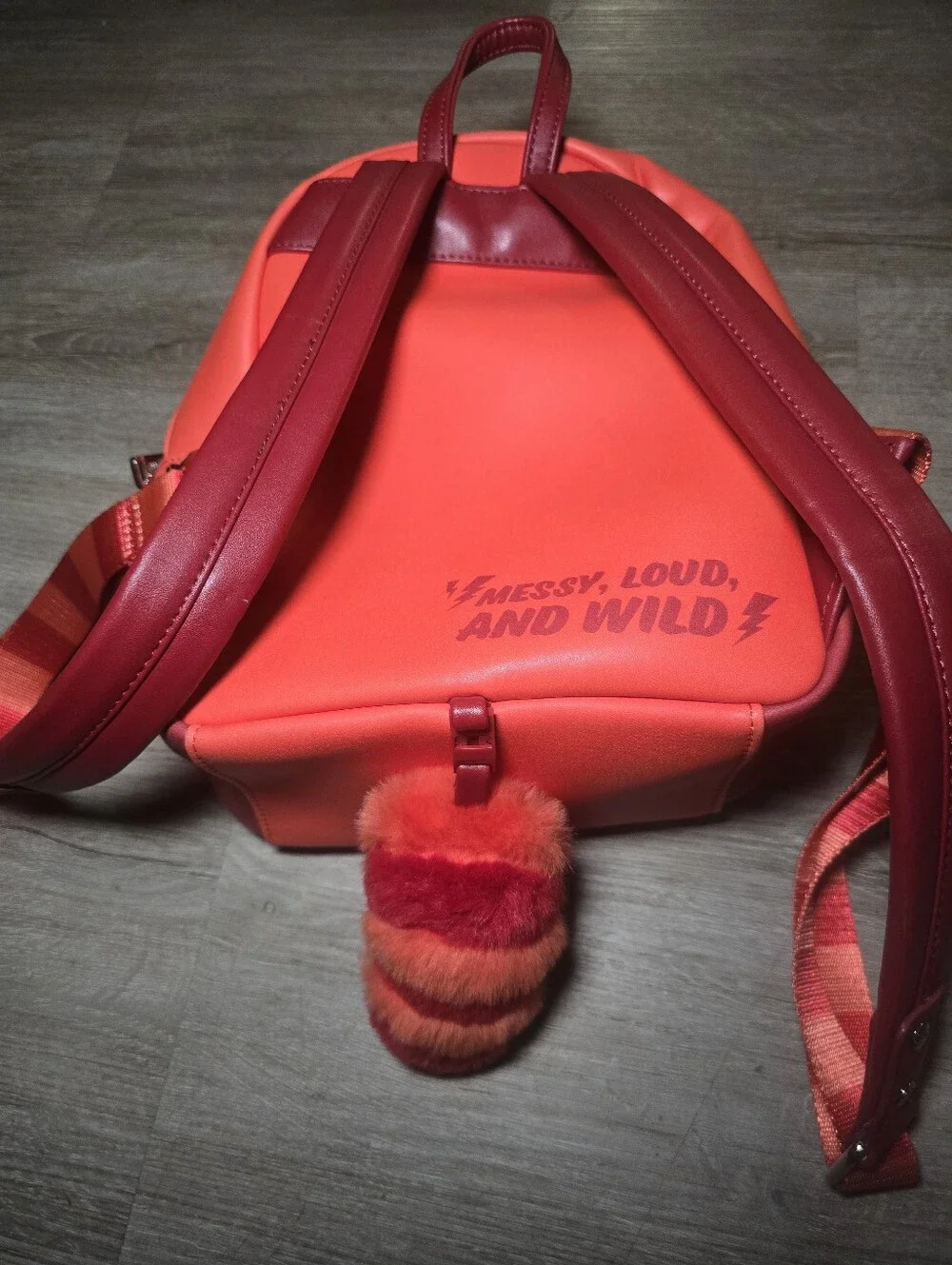 Loungefly Disney Pixar Turning Red Panda Cosplay Backpack NWOT